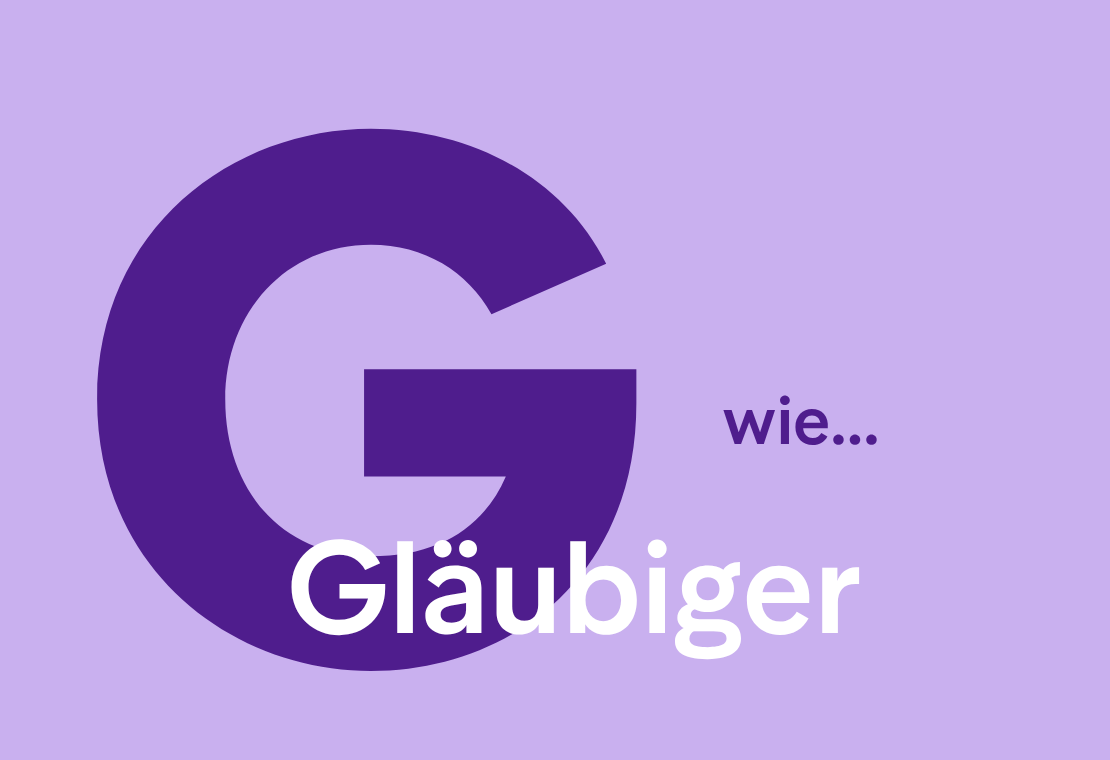 Gläubiger einfach erklärt