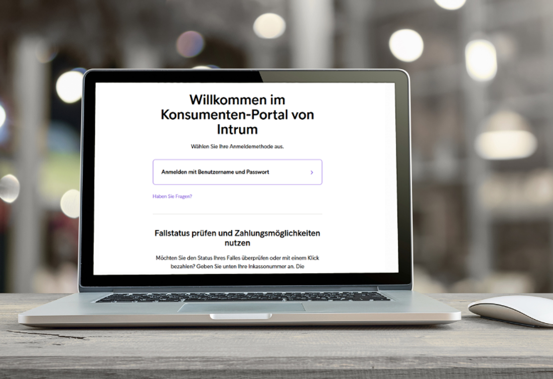 Offene Forderungen einfach im Konsumenten-Portal verwalten